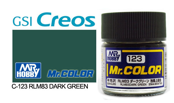 Mr Color Semi Gloss RLM83 Dark Green