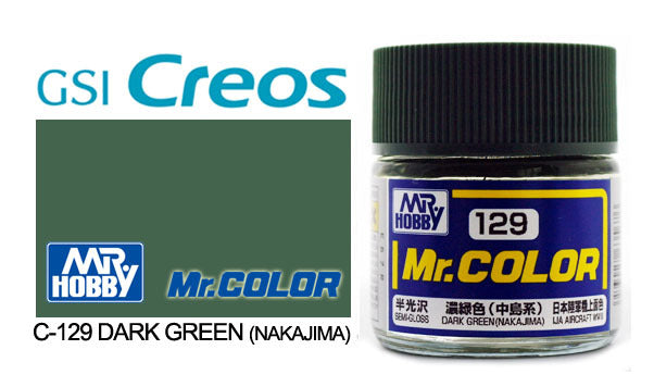 Mr Color Semi Gloss Dark Green (Nakajima)