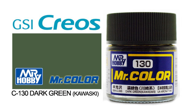 Mr Color Semi Gloss Dark Green (Kawasaki)