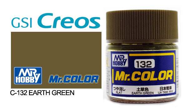 Mr Color Flat Earth Green