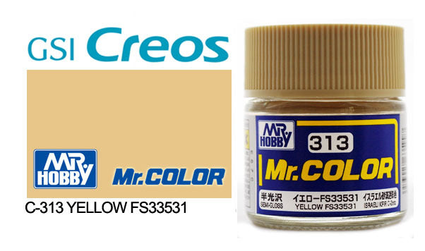 Mr Color Semi Gloss Yellow FS33531