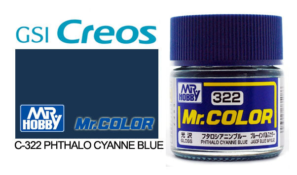 Mr Color Gloss Phalocyanne Blue