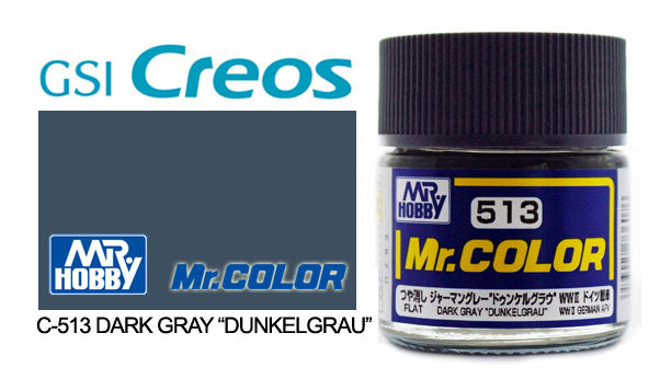 Mr Color Dark Grey Dunkel Grau