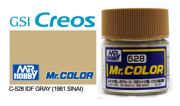 Mr Color IDF Grey 1 1981 Sinai