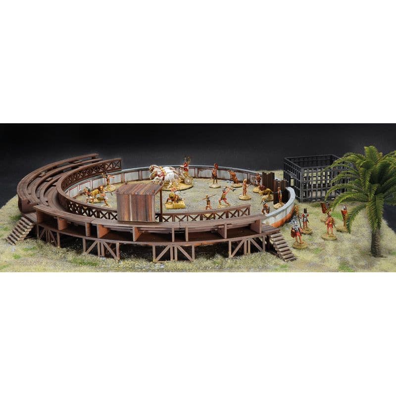 ITALERI 1/72 Gladiators Fight - Ludus Gladiatorius with MDF