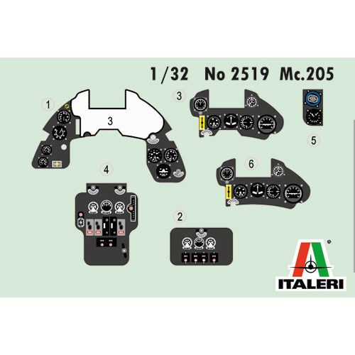 ITALERI 1/32 Macchi MC.205 Veltro