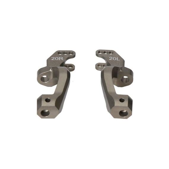 HB RACING Caster Block Set Lightweight (20 degree)