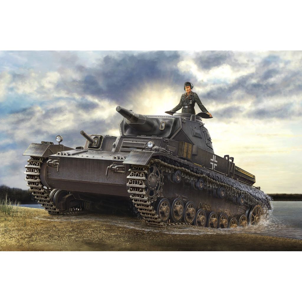 Hobby Boss 1/35 German Panzerkampfwagen IV Ausf D / TAUCH Plastic Model Kit [80132]