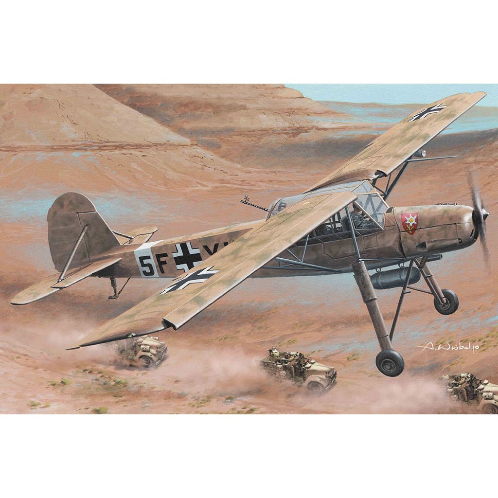 Hobby Boss 1/35 Fieseler Fi-156 C-3/TROP Storch Plastic Model Kit [80181]