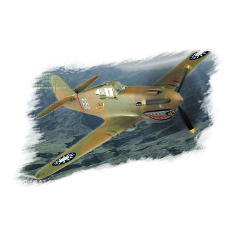 Hobby Boss 1/72 P-40B/C "HAWK"-81A Plastic Model Kit [80209]