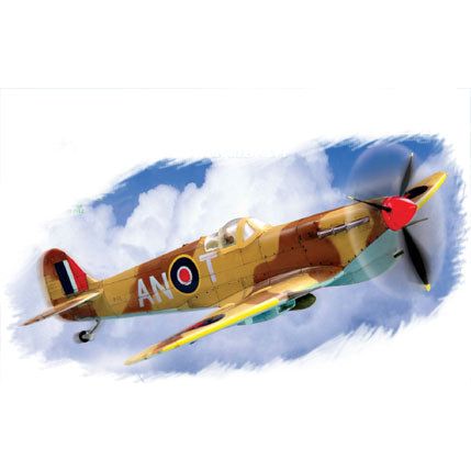 Hobby Boss 1/72 "Spitfire" MK.Vb TROP Plastic Model Kit [80213]