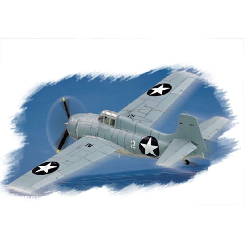 Hobby Boss 1/72 F4F-4 "Wildcat" Plastic Model Kit [80220]