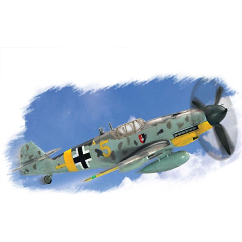 Hobby Boss 1/72 Bf109 G-2 Plastic Model Kit [80223]