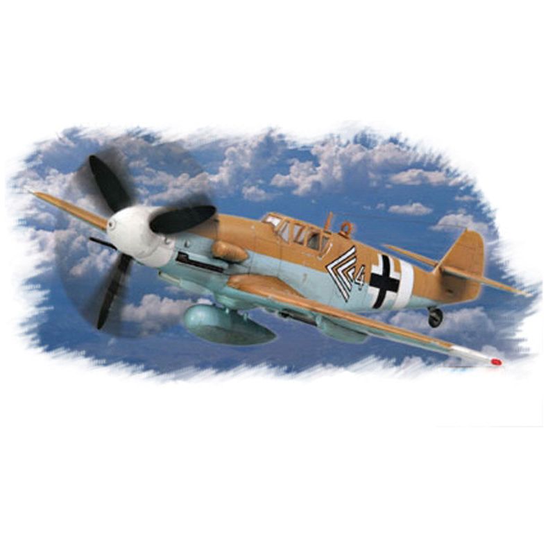 Hobby Boss 1/72 Bf109 G-2/ TROP Plastic Model Kit [80224]