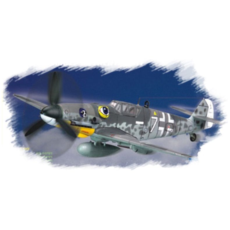 Hobby Boss 1/72 Bf109 G-6 (late) Plastic Model Kit [80226]