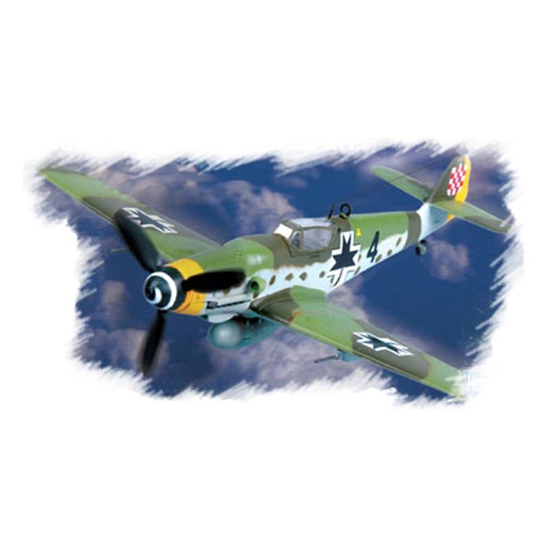 Hobby Boss 1/72 Bf109 G-10 Plastic Model Kit [80227]