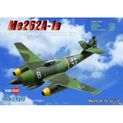 Hobby Boss 1/72 Me262A-2a Plastic Model Kit [80249]