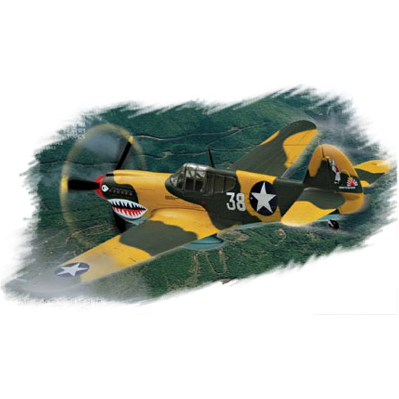 Hobby Boss 1/72 P-40E "Kitty hawk" Plastic Model Kit [80250]