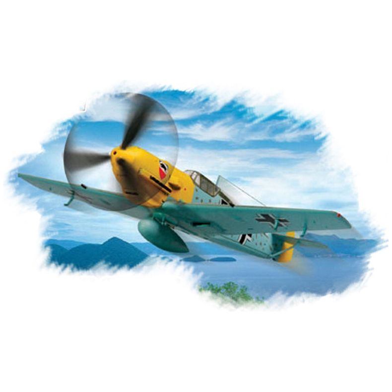 Hobby Boss 1/72 Bf109E-3 Fighter Plastic Model Kit [80253]