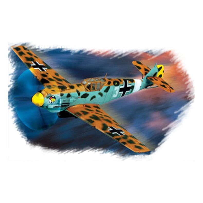 Hobby Boss 1/72 Bf109 E4 TROP Plastic Model Kit [80261]