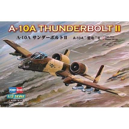 Hobby Boss 1/72 A-10A Thunderbolt II Plastic Model Kit [80266]