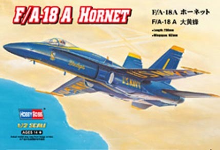 Hobby Boss 1/72 F/A-18A HORNET Plastic Model Kit [80268]