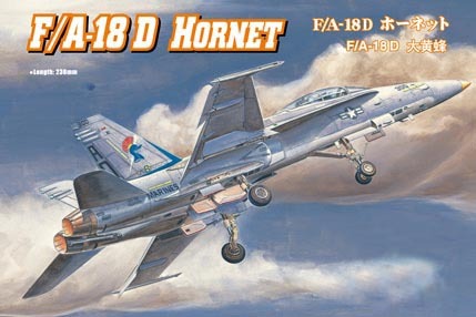 Hobby Boss 1/72 F/A-18D HORNET Plastic Model Kit [80269]