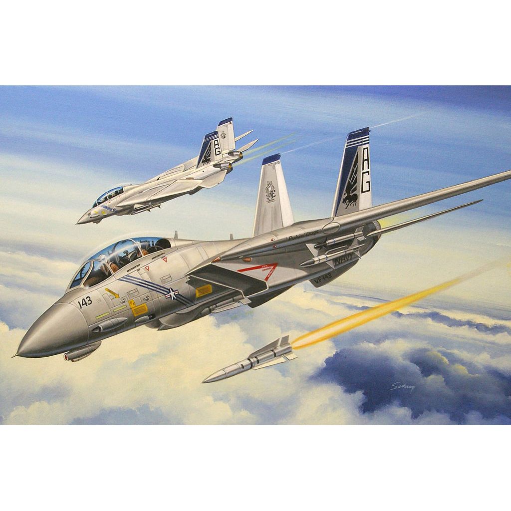 Hobby Boss 1/72 F-14B Tomcat Plastic Model Kit [80277]