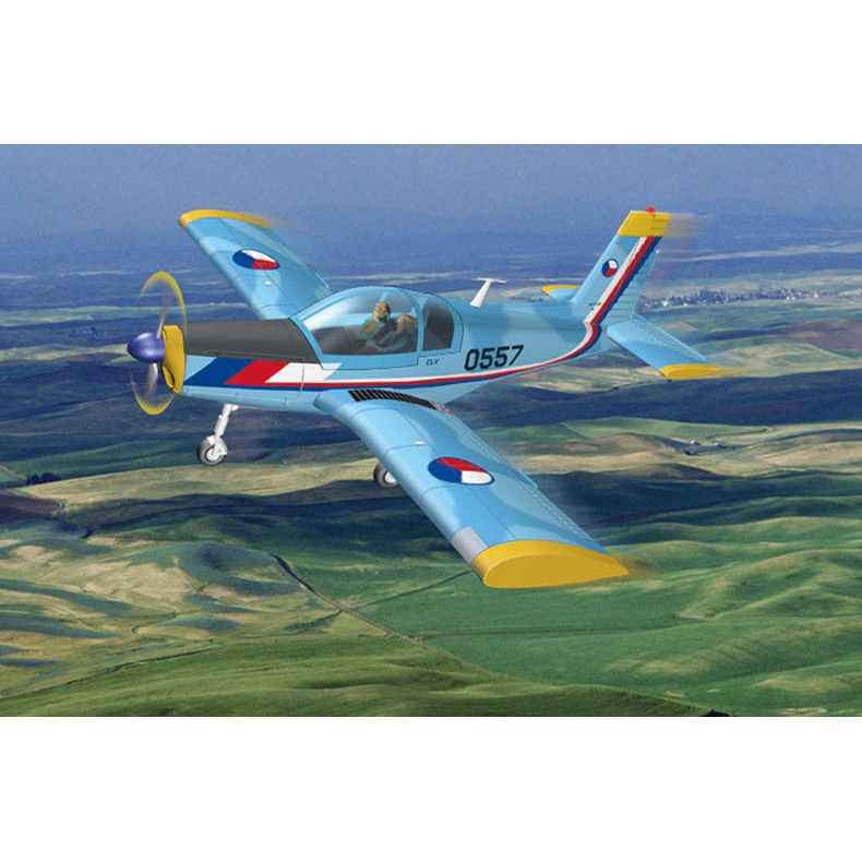 Hobby Boss 1/72 Czech Zlin Z-142 Plastic Model Kit [80282]