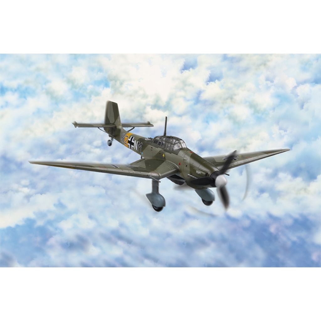 Hobby Boss 1/72 Junkers Ju-87D-3 Stuka Plastic Model Kit [80286]