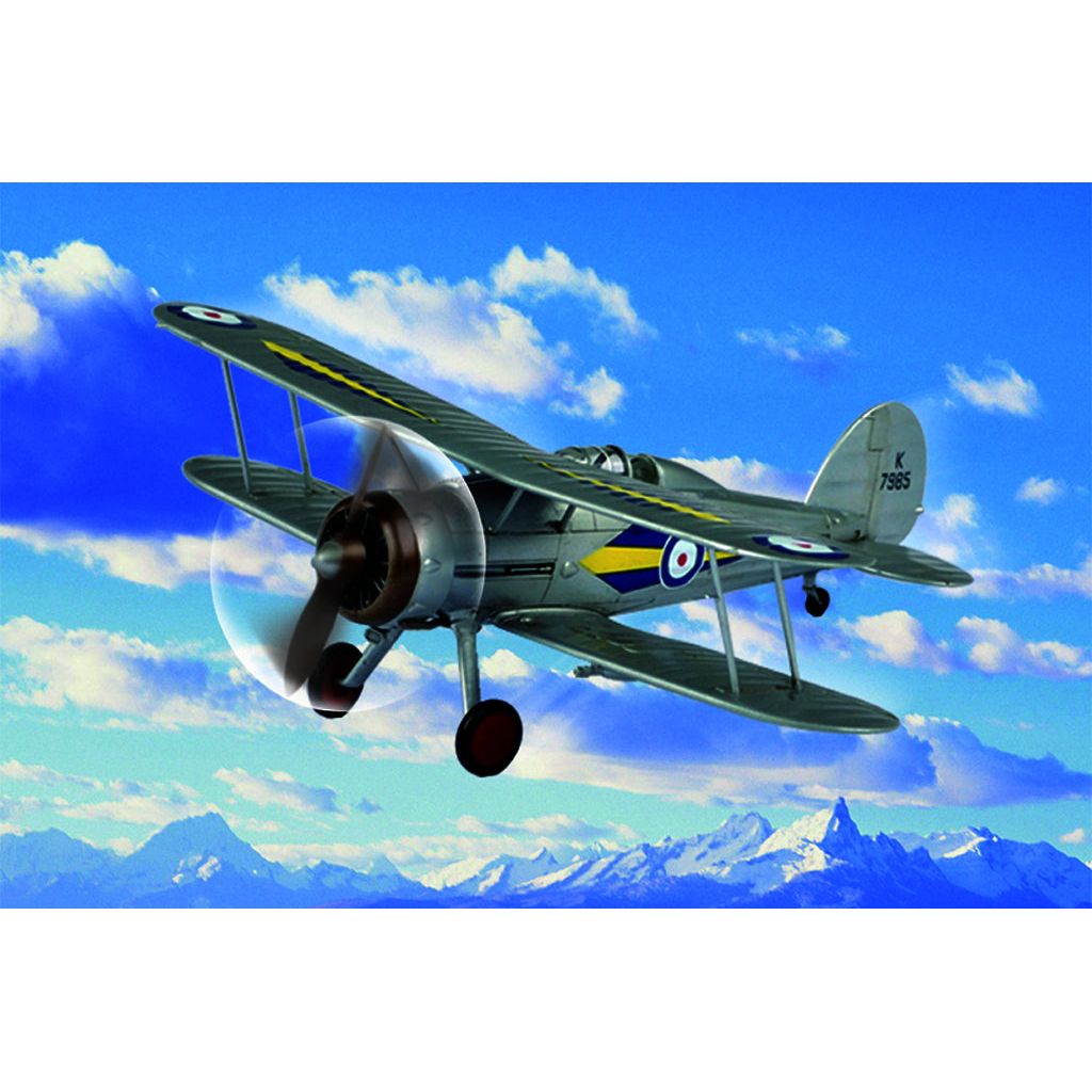 Hobby Boss 1/72 RAF Gladiator Plastic Model Kit [80289]