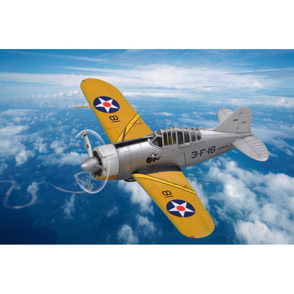 Hobby Boss 1/72 F2A Buffalo Plastic Model Kit [80290]