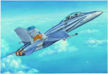 Hobby Boss 1/48 F/A -18D "Hornet" Plastic Model Kit [80322]