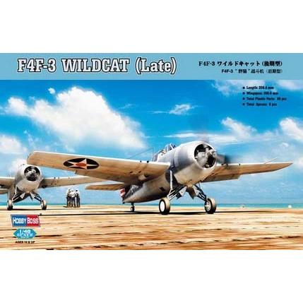 Hobby Boss 1/48 F4F-3 Wildcat Late Version Plastic Model Kit [80327]