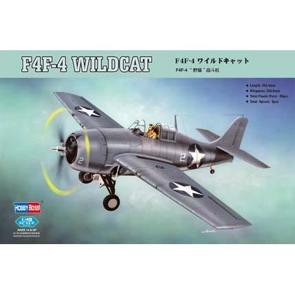 Hobby Boss 1/48 F4F-4 â€œWildcatâ€ Fighter Plastic Model Kit [80328]