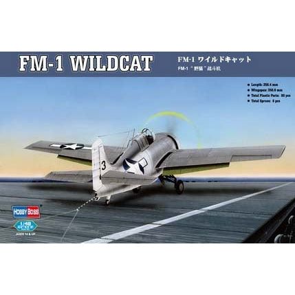 Hobby Boss 1/48 FM-1 Wildcat Plastic Model Kit [80329]