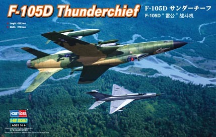 Hobby Boss 1/48 F-105D Thunderchief Plastic Model Kit [80332]