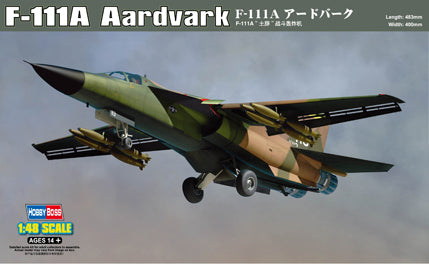 Hobby Boss 1/48 F-111A Aardvark Plastic Model Kit [80348]