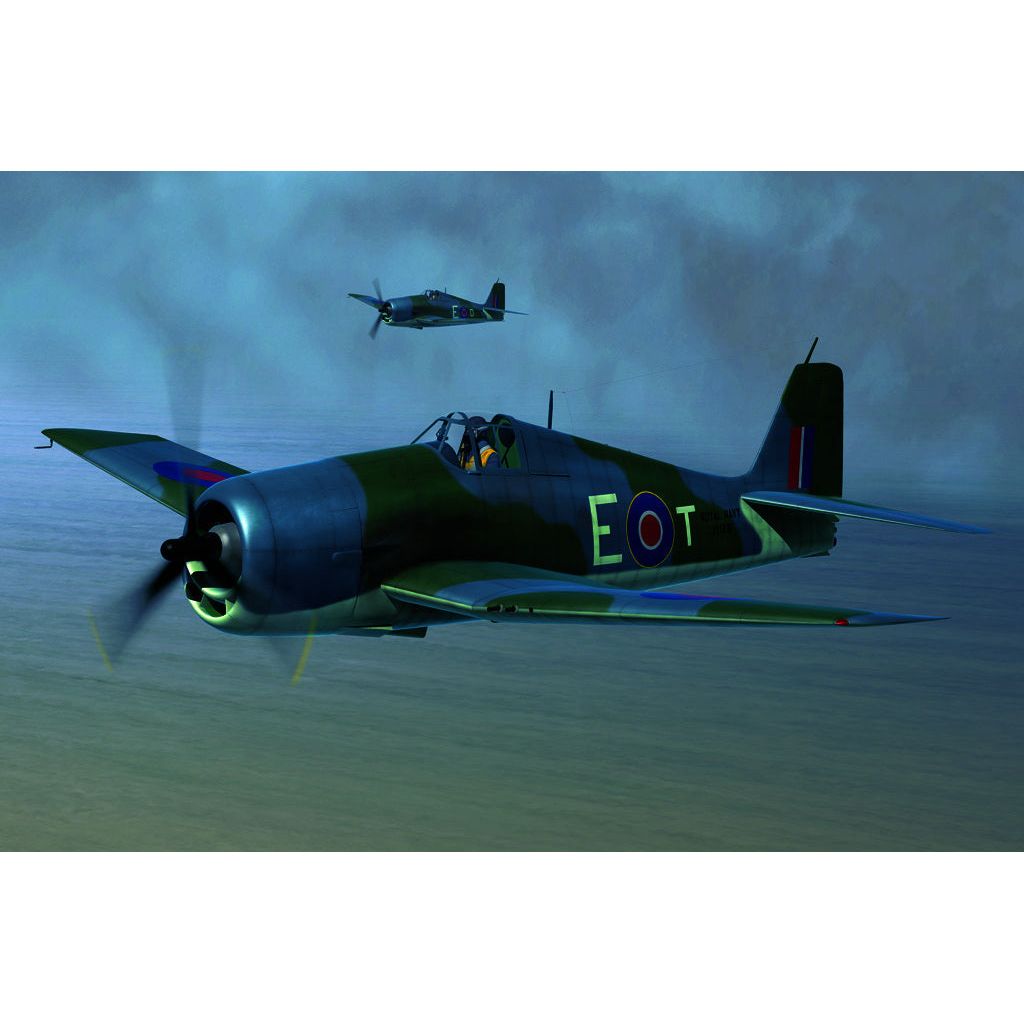 Hobby Boss 1/48 British Fleet Air Arm Hellcat Mk.II Plastic Model Kit [80361]