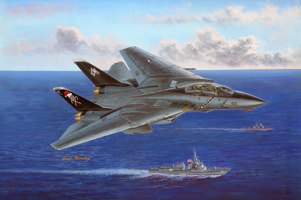 Hobby Boss 1/48 F-14B Tomcat Plastic Model Kit [80367]