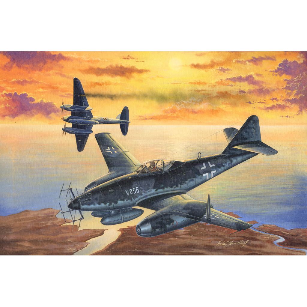 Hobby Boss 1/48 Me 262 A-1a/U2(V056) Plastic Model Kit [80374]