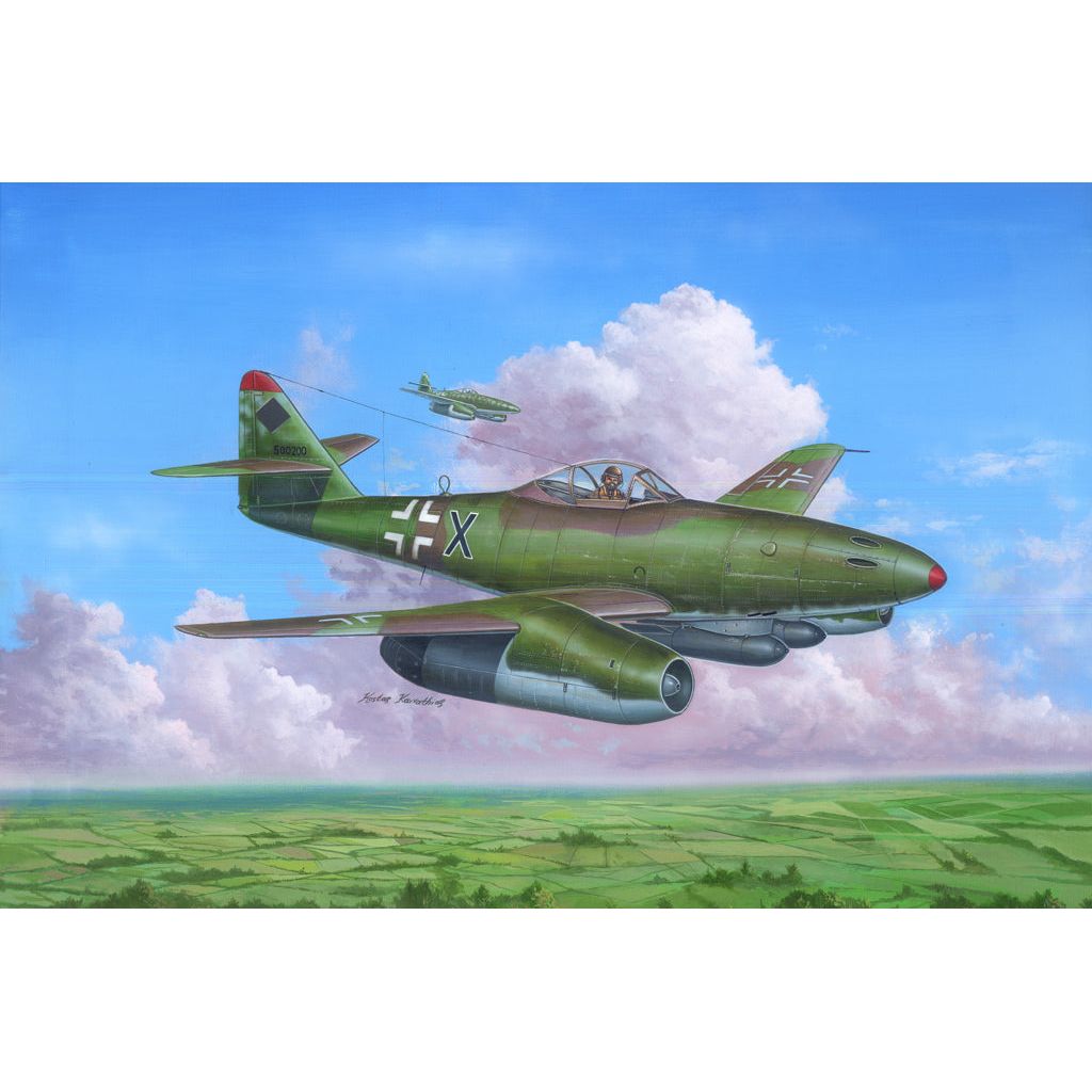 Hobby Boss 1/48 Me 262 A-2a Plastic Model Kit [80376]