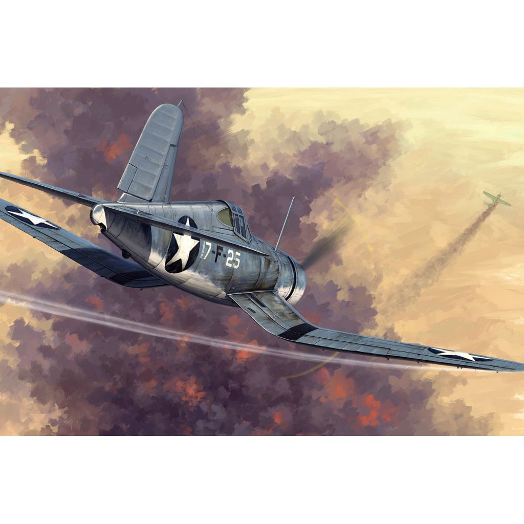 Hobby Boss 1/48 F4U-1 Corsair Early version Plastic Model Kit [80381]