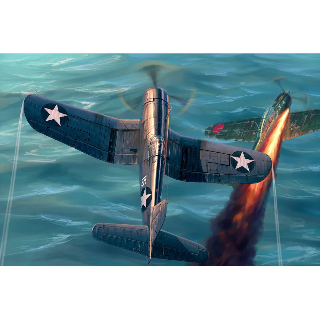 Hobby Boss 1/48 F4U-1 Corsair Late version Plastic Model Kit [80382]