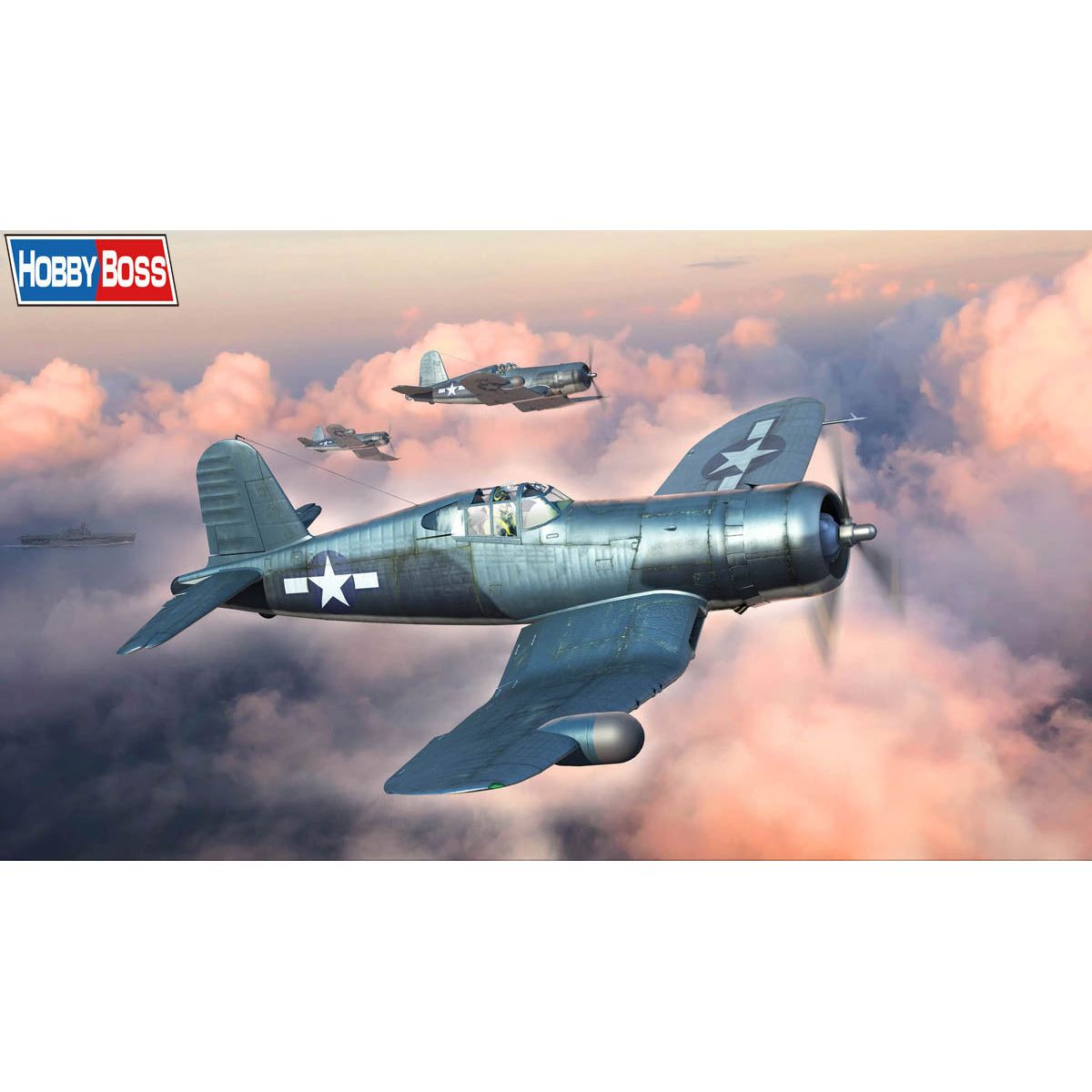 Hobby Boss 1/48 F4U-2 Corsair Plastic Model Kit