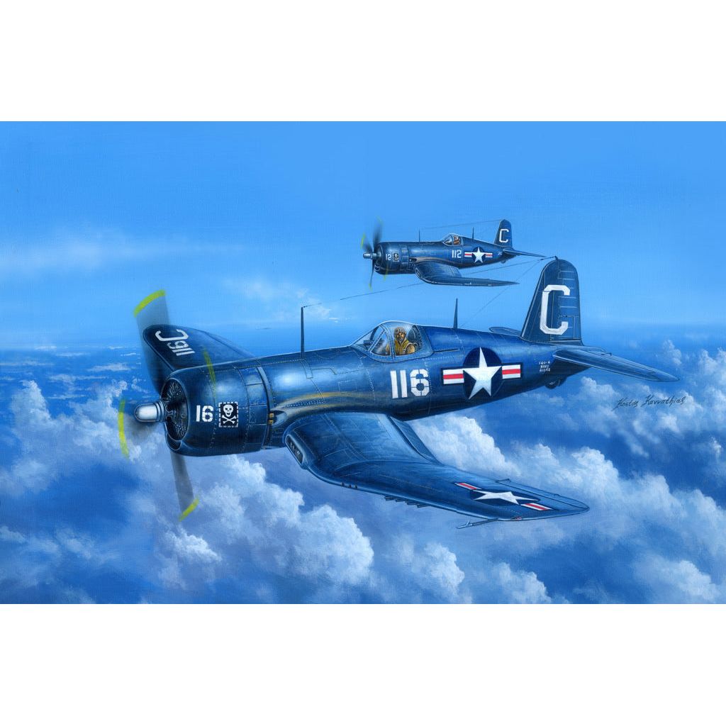 Hobby Boss 1/48 F4U-4 Corsair early version Plastic Model Kit [80386]