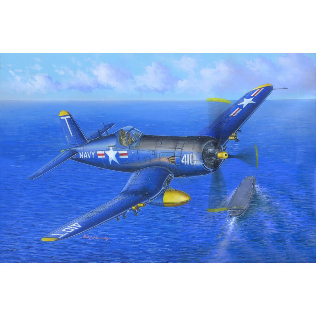 Hobby Boss 1/48 F4U-5 Corsair Plastic Model Kit [80389]