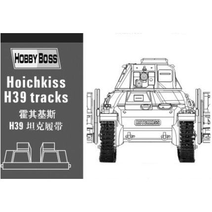 Hobby Boss 1/35 "Hotchkiss" H39 tank tracks Plastic Model Kit [81003]