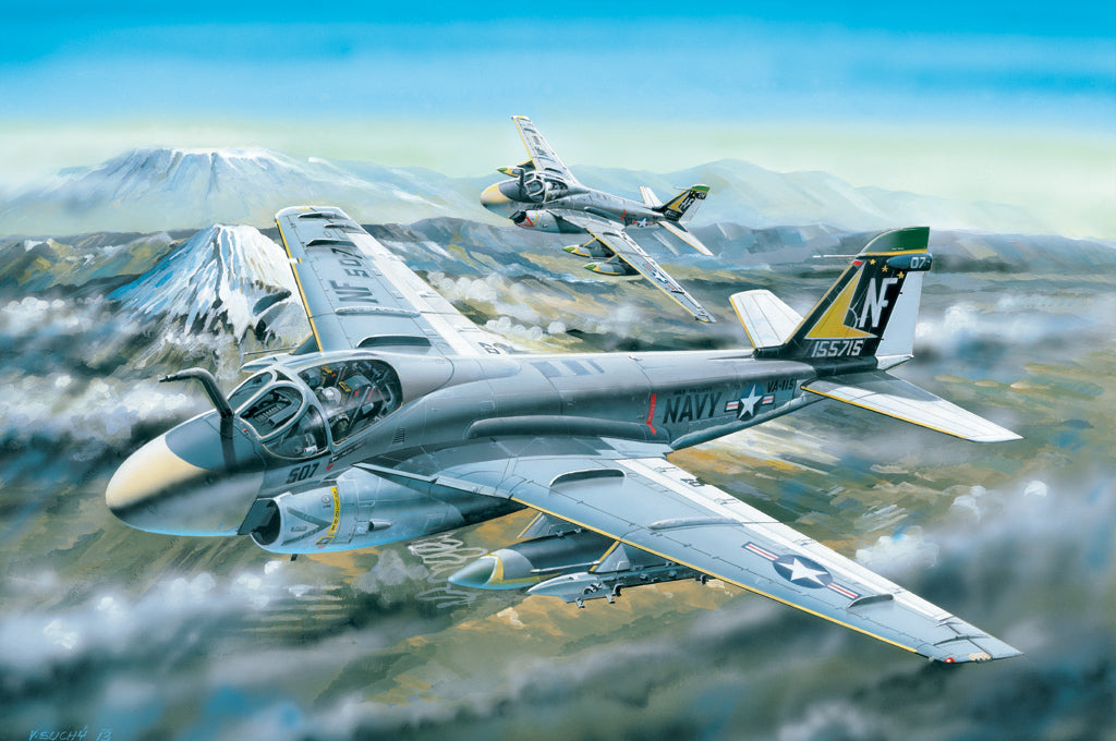 Hobby Boss 1/48 A-6A Intruder Plastic Model Kit [81708]