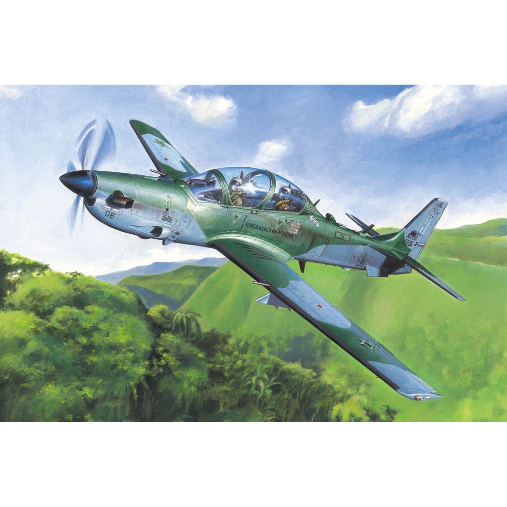 Hobby Boss 1/48 Brazilian EMB314 Super Tucano Plastic Model Kit [81727]